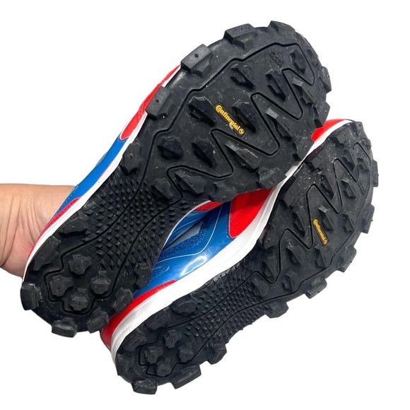 adidas Adizero XT 4 Athletic Trail Running Shoes Blue Orange, Size 6.5 - Picture 6 of 8